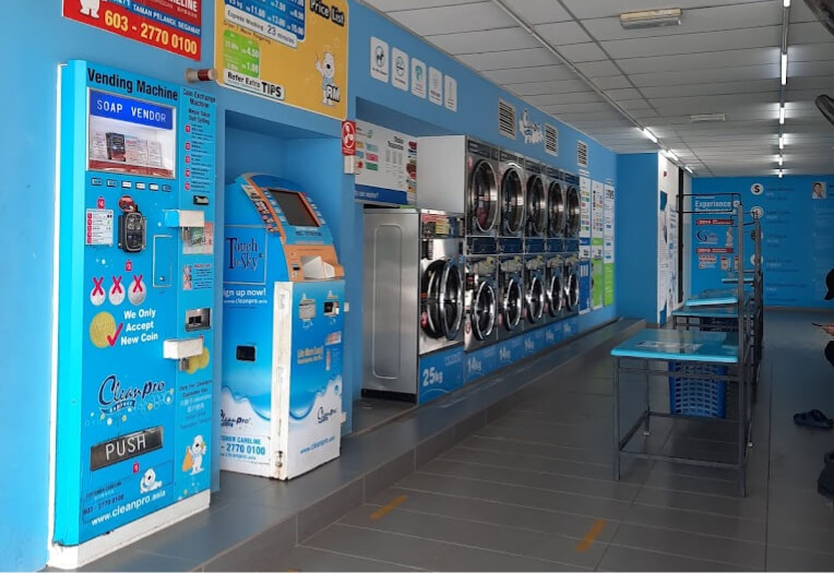 Cleanpro Express Segamat store interior