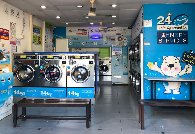 Cleanpro Express Setapak store interior