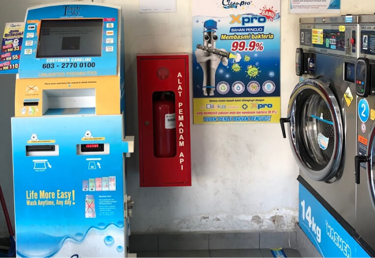 Cleanpro Express Setapak Touch the Sky laundry card system