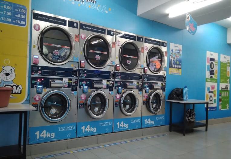 Cleanpro Express Taman Mas washing machine and dryer