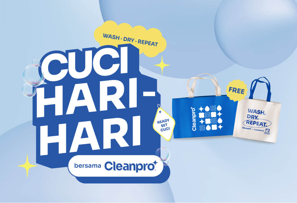 Cleanpro Cuci Hari-Hari promotion