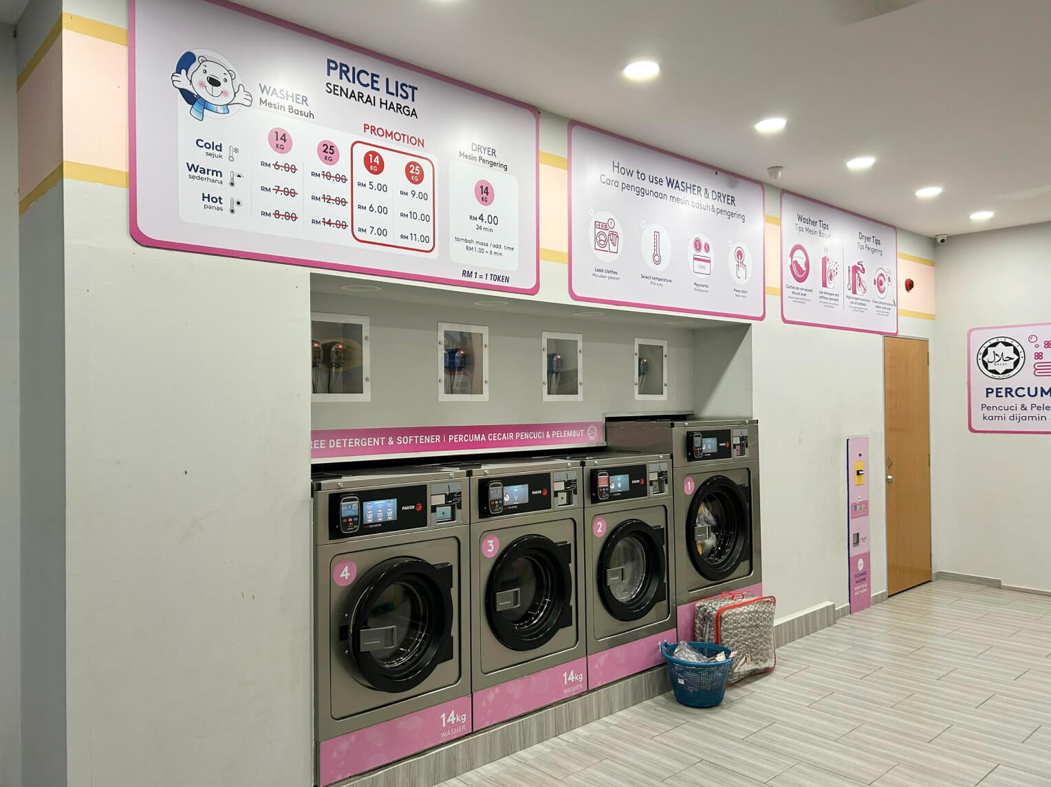 Cleanpro Ibu Sayang Kempadang Aman washer machines