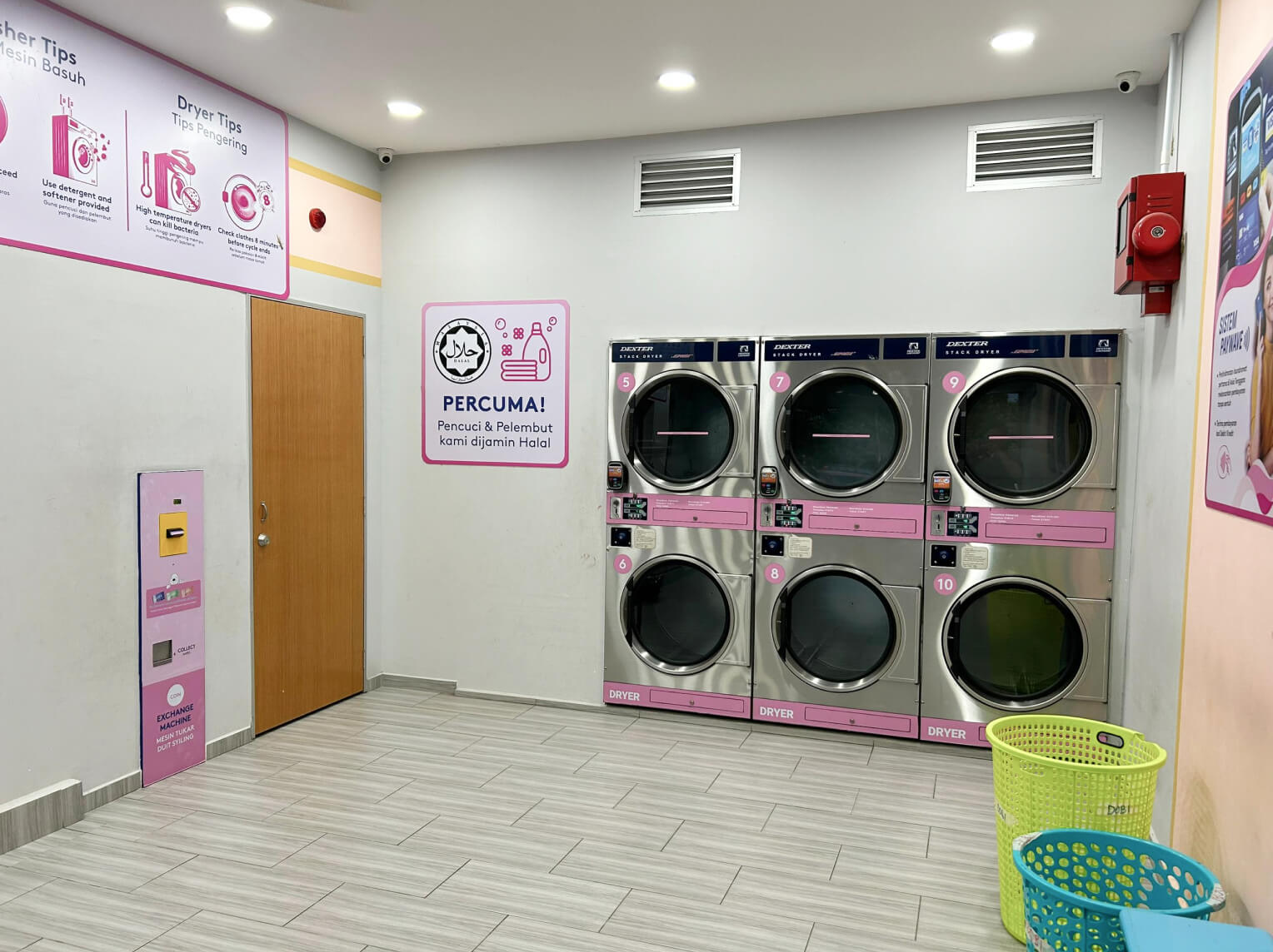 Cleanpro Ibu Sayang Kempadang Aman dryer machines