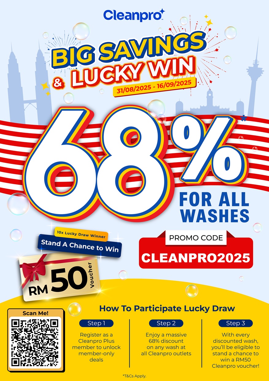 Cleanpro Big Savings and Lucky Win 2025